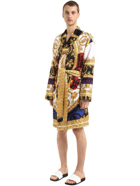 men's luxury robes Versace